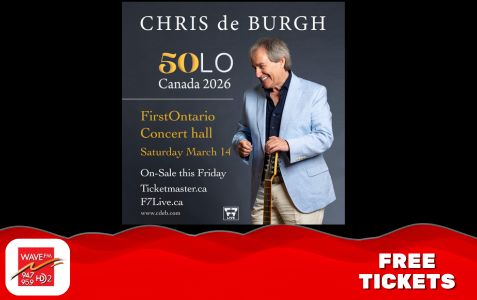 Chris de Burgh 50LO Ticket Giveaway!